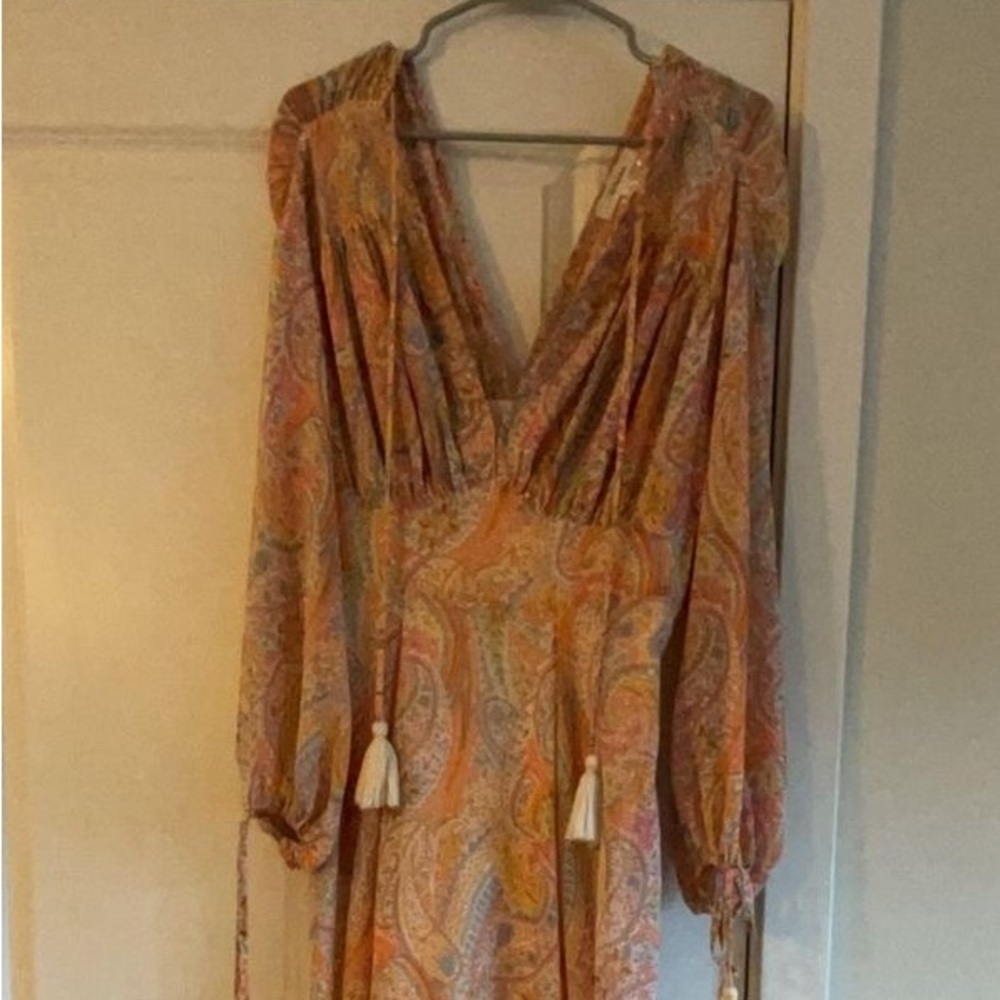 Lalavon paisley print dress